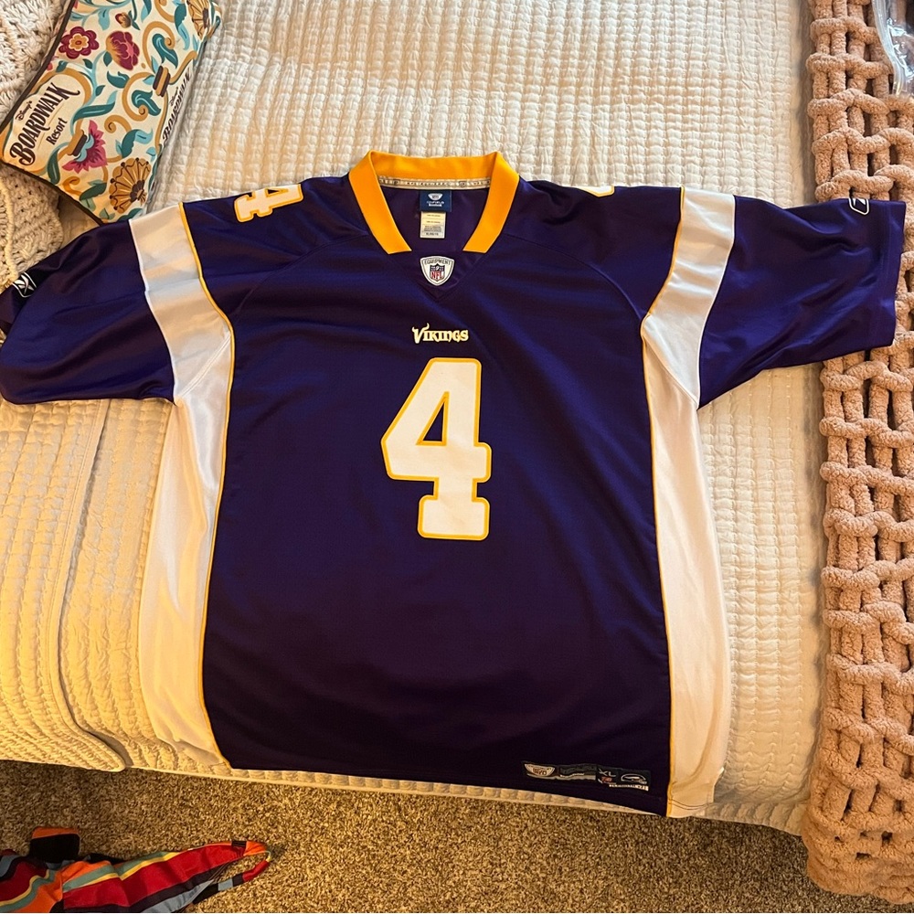 XL Minnesota Vikings Favre Jersey